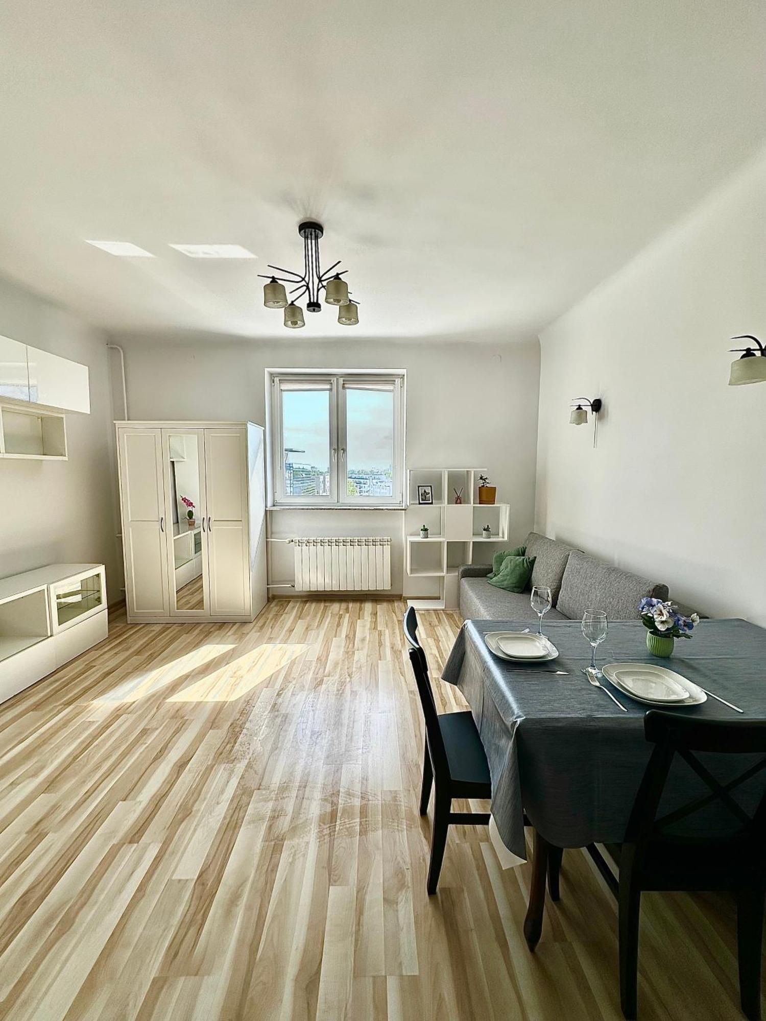 Apartament Blisko Centrum Daire Varşova Dış mekan fotoğraf